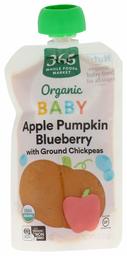 365 by Whole Foods Market, Organic Baby Food, Apple Pumpkin Blueberry with Chickpea, 4 Ounce