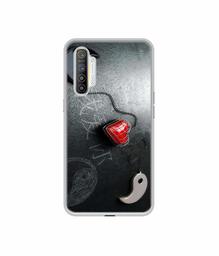 Amazon Brand - Solimo Designer Chinnese Yin and Yang UV Printed Soft Back Case Mobile Cover for Realme XT