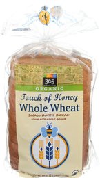 365 Organic Sweet Honey Whole Wheat Small Batch Bread