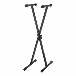 AmazonBasics Classic Adjustable Keyboard and Piano Stand - Single-X (Renewed)