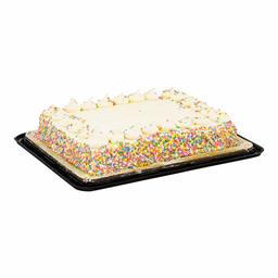 Fresh Prepared, Sheet Cake, Confetti, 39 Oz