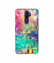 Amazon Brand - Solimo Designer Hanging Balls 3D Printed Hard Back Case Mobile Cover for Oppo A9 (2020)