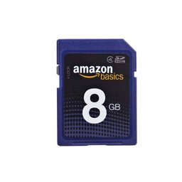 AmazonBasics 8GB Class 4 SDHC Secure Digital Card