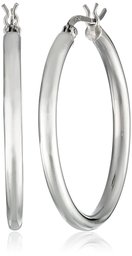 Sterling Silver 3mm Hoop Earrings (1.3