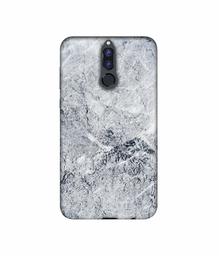 Amazon Brand - Solimo Designer Grayish Marble 3D Printed Hard Back Case Mobile Cover for Huawei Honor 9i