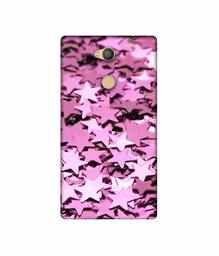 Amazon Brand - Solimo Designer Glitter Stars 3D Printed Hard Back Case Mobile Cover for Sony Xperia L2