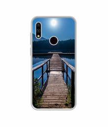 Amazon Brand - Solimo Designer Wooden Beach UV Printed Soft Back Case Mobile Cover for Micromax Ione Note