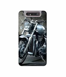 Amazon Brand - Solimo Designer Motorcycle 3D Printed Hard Back Case Mobile Cover for Samsung Galaxy A80