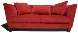 Pinzon Contemporary Sofa, Brick