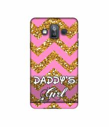 Amazon Brand - Solimo Designer Daddy's Girl 3D Printed Hard Back Case Mobile Cover for Samsung Galaxy J7 Duo