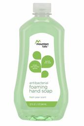 Mountain Falls Antibacterial Foaming Hand Soap Refill Bottle, Fresh Pear, 32 Fluid Ounce