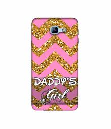 Amazon Brand - Solimo Designer Daddy's Girl 3D Printed Hard Back Case Mobile Cover for Samsung Galaxy A8 (2016)