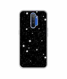 Amazon Brand - Solimo Designer Stars UV Printed Soft Back Case Mobile Cover for Oppo Reno Ace/Realme X2 Pro