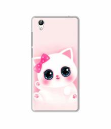 Amazon Brand - Solimo Designer Babby Kitty UV Printed Soft Back Case Mobile Cover for Vivo Y51L