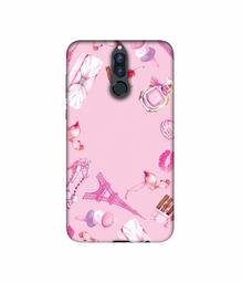 Amazon Brand - Solimo Designer Ladies Accessories 3D Printed Hard Back Case Mobile Cover for Huawei Honor 9i