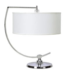 Pinzon Galaxy 28-Inch Table Lamp, Chrome