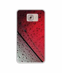 Amazon Brand - Solimo Designer Water Drop On Glass UV Printed Soft Back Case Mobile Cover for Samsung Galaxy J7 Max