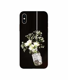 Amazon Brand - Solimo Designer Hanging Flowerpot 3D Printed Hard Back Case Mobile Cover for Apple iPhone Xs Max