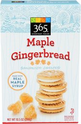 365 EVERYDAY VALUE Maple Gingerbread Sandwich Cremes, 10.5 OZ