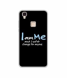 Amazon Brand - Solimo Designer Quotes UV Printed Soft Back Case Mobile Cover for Vivo V3