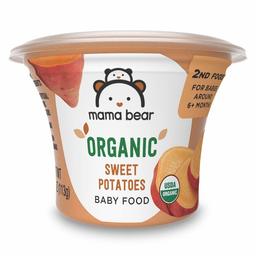 Amazon Brand - Mama Bear Organic Baby Food, Sweet Potatoes, 4 Ounce Cup, Pack of 1