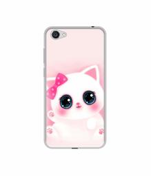 Amazon Brand - Solimo Designer Babby Kitty UV Printed Soft Back Case Mobile Cover for Vivo Y55