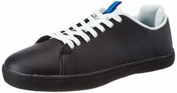 Amazon Brand - Symbol Men's Black/White PU Sneakers-7 UK (41 EU) (8 US) (AZ-YS-392)