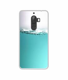 Amazon Brand - Solimo Designer Half Fill UV Printed Soft Back Case Mobile Cover for 10.or G