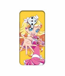 Amazon Brand - Solimo Designer Singing Girl Vector 3D Printed Hard Back Case Mobile Cover for Vivo S1 Pro