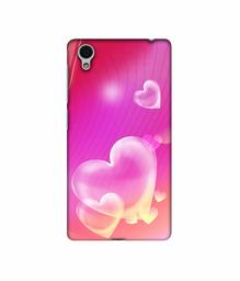 Amazon Brand - Solimo Designer Heart Abstract 3D Printed Hard Back Case Mobile Cover for Vivo Y51L