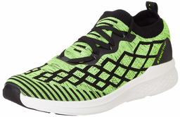 Amazon Brand - Symactive Men's Black/Green Running Shoes-7 UK (SYM-ET-008A)