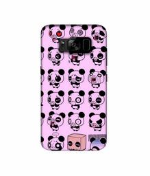 Amazon Brand - Solimo Designer Panda Experation 3D Printed Hard Back Case Mobile Cover for Samsung Galaxy S8 Plus