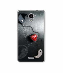 Amazon Brand - Solimo Designer Chinnese Yin and Yang UV Printed Soft Back Case Mobile Cover for Panasonic Eluga Ray X