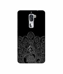 Amazon Brand - Solimo Designer Peacock Pattern 3D Printed Hard Back Case Mobile Cover for Coolpad Cool1 Dual