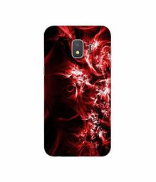 Amazon Brand - Solimo Designer Reddish Pattern 3D Printed Hard Back Case Mobile Cover for Samsung Galaxy J2 Core