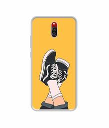 Amazon Brand - Solimo Designer Boy Shoes Pattern UV Printed Soft Back Case Mobile Cover for Xiaomi Redmi 8A Dual