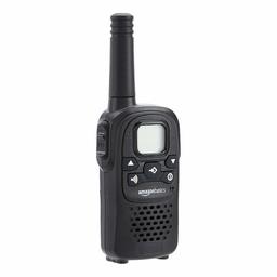 AmazonBasics 2-weg radioapparaat, PMR, walkietalkie met LCD-display (2 stuks)