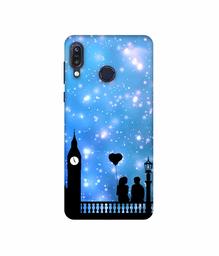 Amazon Brand - Solimo Designer Love Couple Vector 3D Printed Hard Back Case Mobile Cover for Asus Zenfone Max M1 ZB555KL