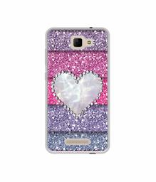 Amazon Brand - Solimo Designer Stone Heart UV Printed Soft Back Case Mobile Cover for Panasonic Eluga I3