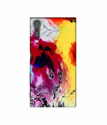 Amazon Brand - Solimo Designer Smash Color 3D Printed Hard Back Case Mobile Cover for Sony Xperia XZ Dual