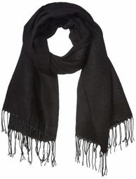 Amazon Essentials Women's Blanket Scarf, Black, One Size