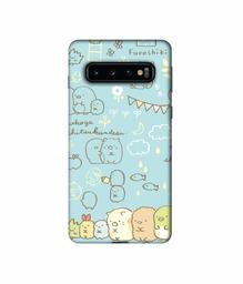 Amazon Brand - Solimo Designer Random 3D Printed Hard Back Case Mobile Cover for Samsung Galaxy S10