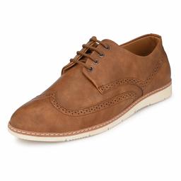 Centrino Men's 5513 Brown Sneakers-9 UK (43 EU) (10 US) (5513-1)