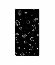 Amazon Brand - Solimo Designer Solar System 3D Printed Hard Back Case Mobile Cover for Sony Xperia L1