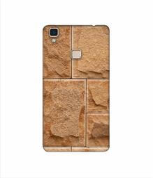 Amazon Brand - Solimo Designer Masted Color Marble 3D Printed Hard Back Case Mobile Cover for Vivo V3 Max