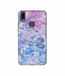 Amazon Brand - Solimo Designer Oil Paint on Marble 3D Printed Hard Back Case Mobile Cover for Vivo V9 / V9 Pro