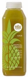 WHOLE FOODS MARKET Tropical Greens Cold Pressed Juice, 16 OZ