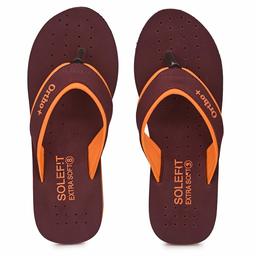 Solefit Women's Brown Slippers-6 UK (40 EU) (SLFT-0074)