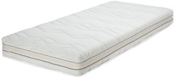 AmazonBasics extra comfortabele matras van traagschuim met 7 zones, medium