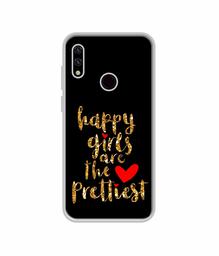 Amazon Brand - Solimo Designer Happy Girls are The Prettiest UV Printed Soft Back Case Mobile Cover for Micromax Ione Note